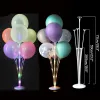 Accessoires 7/11 Tubes Air Balls Stand Stick Baloon Stand Holder Décoration de mariage Ballons métalliques Ballons d'anniversaire pour adultes Fournitures de fête