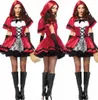 Sexy senhoras adulto pouco vermelho equitação chapeuzinho halen traje masquerade persalizado cosplay uniforme palco desempenho traje u734 #