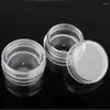 Storage Bottles Teile/schachtel Portable Container Runde Flasche Transparent Fall Nail Art Strass Glitter Staub Halter Topf