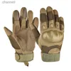 Gants tactiques moto équitation écran tactile doigt complet pour l'entraînement combat Sports de plein air alpinisme YQ240328