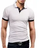 Poloshirts Herren Streetwear Casual Sport T-Shirts Militärstil Top Tees Print Jersey Bodybuilding Homme Topshirts S-8XL E368 #