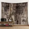 Tapisseries Creative Wood Board Tapestry Wall Hanging Retro Style Estetics Home Decoration Mandala sovrum