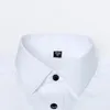 6xl Большая летняя мужская рубашка с коротким рукавом, тонкая однотонная, дышащая, удобная, удобная, для работы и отдыха q8l5#