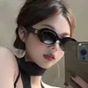 CELIES Cats Eye Sunglasses Womens Big Face Luxury Sensation Spicy Girl 2024 New Glasses Elliptical Large Frame Sunglasses LOG