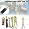 Motorfiets Nieuwe Reparatie Tool Motor Moersleutel Gereedschap Set Kit Accessoires Schroevendraaier Tangen Sleutels Bougie Mouw Drop Levering Auto Ot7It