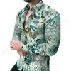 Harajuku Hawaiian Shirts Männer Fi Shirt Lg Sleeve Strand Bluse Herrenbekleidung Vocati Blusen Floral Camisas Streetwear I3fH #