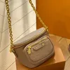 LouiseviutionBag TABE TAGS MINI BUM Luis Vuittons Bag Designer Bombag torebka torebka hobo torba wieczór łańcuch krzyżowy