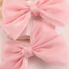 Hair Accessories Ncmama 2Pcs/set Chiffon Bow Clips For Women Girls Boutique Handmade Hairpins Kids Barrettes Headwear Korea