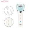 VGR Elektrische Vrouwen Epilator Vrouwelijke Scheerapparaat Been Lichaam Ontharing Lip Kin Ontharingscrème Dame Bikini Trimmer Gezichtshaar Remover 240327