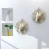 Ljushållare väggmonterad järnhållare metall te ljus för bröllopsfest festival ljusstake konst gåva heminredning