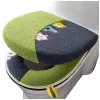 Covers Quality Cotton Linter Overcoat Toilet Case Bathroom Multi Color Toilet Mat Warm Toilet Seat Cover