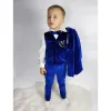 Neue Ankunft Anzug für Baby Kinder Fi Kerbe Revers Veet 3 Stück Casual Formal Geburtstag Party Hochzeit Smoking Junge Kleinkind anzug j1wW #