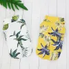 Camicie estive per cani Camicette Top modello Hawaii Coconut Tree Cappotto per cuccioli Giacca Abbigliamento Cani Abbigliamento Abbigliamento Giallo Bianco volontà e sabbia