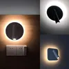 Wall Lamp With Switch 3W Light Backlight 350 Degree Rotation Adjustable El Bedroom Bedside Study Reading Sconce