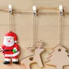 Frames 100 stuks testlijn kerstbloemclip haarspeld kerstkrokodilclips ijzer metaal