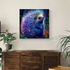 Baths Huacan 5d Diy Ab Diamond Painting Hedgehog Embroidery Cross Animal Mosaic Picture of Rhinestones Wall Decor