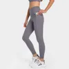 Lu Align Pant Leggings Pantalon de yoga taille haute personnalisé pour femmes avec poche d'entraînement Sport Legging femmes mat doux Fitness serré vêtements d'entraînement Lemon Sports 2024