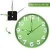 Clocks Accessories Clock Movement Wall Replacement Mechanism Numbers Kit DIY Motors Powered Works Plastic Long Shaft