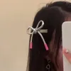 Haarschmuck, süße Schleifenriemen, Haarnadel, Y2K, süße Girly-Herz-Clips, einfache Pony-Seitenspangen, Entenschnabel