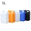 Potten 5 liter Dikker HDPE plastic Container met Deksel Food Grade vloeibare jerrycan Lekvrij waterfles Honingvat 1 stuks