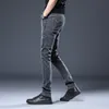 Icpans Skinny Heren Jeans Denim Slim Fit 2020 Zomer Herfst Jeans Mannen Skinny E27o #