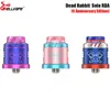 Hellvape Dead Rabbit Solo RDA (6th Anniversery Edition) 0.42Ω Ni80 Clapton Coil with 24mm Beauty Ring and 810 Ag+ Resin Drip Tip Electronic Cigarette Authentic