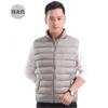 Heren Down Parka Nieuwe Herfst Warm Sleevel Jassen Mannelijke Winter Casual Vest Vesten Hot Koop Veste Homme Merk Kleding l7LE #