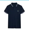 Brand Stone Jacket Polos Island Summer Classic Solid Merceried Cotton Polo Shirt Męska T-shirt z krótkim rękawem to lądowy wszechstronny top jkk1