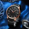 CURREN 8411 Herren-Business-Armbanduhr mit Stahlband, Quarz, minimalistischer Kalender und Skala
