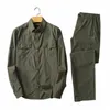 2022 Nouvelle randonnée militaire tactique chemise costume hommes respirant séchage rapide chemisier pantalon cargo travail camisa homme chemises UV en plein air f1se #