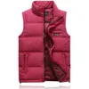 Winter Eendendons Vest Voor Mannen Parka Dikke Warme Varsity Rode Windjack Sleevel Jas Mannelijke Klassieke Casual Reizen Vest d7qu #