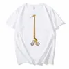 Hommes drôles t-shirt girafe Ride vélo t-shirt classique Lg girafe Bike Ride t-shirt imprimé mâle haut z0uR #
