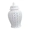 Gläser, traditionelle Keramik-Ingwerglas-Vase, Porzellanglas, Tempelglas, universelle orientalische Verzierung für die Restaurant-Dekorationskollektion