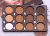 12 colori Matte Face Foundation Contour Palette Palette per trucco viso per donna 3D Con Shadow Wheat Color Con Makeup 240319