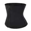 Women's Shapers Neoprene Waist Trainer Cincher Zip Up 3 Hooks Steel Boned Training Belt Corset Minceur Plus Size Gorset