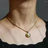 Chaînes JOOLIM Bijoux En Gros ÉtancheNo Fade Délicat Perle Pendentif Corde Chaîne En Acier Inoxydable Collier Pour Les Femmes