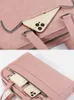 Laptop Cases Backpack Ins Pink Shoulder Bag Sleeve Handbag Waterproof MacBook Air Pro 13.3 14 15.6 16 Inch PC Case Travel Briefcase Shockproof 24328