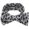 Baby Girls Print Leopard Beadbands Toddler Cotton Bow Adder Adder Admies Pricness Hair Associory Boho Style Infant ZZ