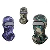 Bandanas 2024 Mode Cyclisme en plein air Masque facial Turban Un trou Camouflage Cagoule Cagoule Couvre-chef