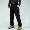 Pantaloni da uomo multitasche militari tattici casual cargo da combattimento pantaloni da trekking all'aperto tute da allenamento resistenti all'usura