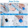 Storage Bags Vacuum With Electric Air Pump Space Saver Home Organizer Seal Clothes Blanket Travel Bedding