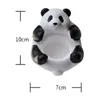 Kandelaars Theelichthouder Schattige Panda Ring Sieraden Lade Decoratieve Standaard Voor Kantoor Tafel Thuis Duurzaam