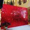 Albums 18 pièces toile de fond murale scintillante panneaux de paillettes carrés décor pour les décorations de la saint-valentin anniversaire mariage enterrement de vie de jeune fille 30*30 cm