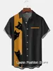 men Summer Funny Anime Cats Print Shirt Casual Stylish Clothing Male Butt Lapel Collar Shirt Fi Hawaiian Vacati Shirt p2Td#