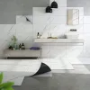 Stickers 10Pcs Marble Tiles Sticker Waterproof PVC Wallpaper Self Adhesive Vinyl Films Bathroom Kitchen Backsplash Oilproof Cupboard