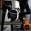 black Jeans Men Punk Zipper Chain N-Mainstream Men's Korean Jeans Trendy Fall Slim Fit Stretch Skinny Pants Free Waist Belt 78an#