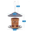 Other Bird Supplies 2 Pack Feeders Hanging Wild Birds Feeder Squirrel Proof For Outside Easy Clean And Fill Garden Backyard Terrace