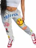 lw Letter Print Drawstring Sweatpants Women's Cinch Bottom Sweatpants High Waisted Athletic Joggers Casual women Trousers Y7B2#