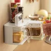 Stamping Lazy Corner Seasoning Box Home Kitchen Set Combination One Multigrid Salt Shaker Powder Seasoning Jar Seasoning Storage Box