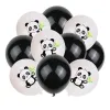 Grafstenen Panda Ballon Set Verjaardagsfeestje Thema Decoratie Aluminiumfolie Ballon Babyshower Feestartikelen Vlag Decoratie